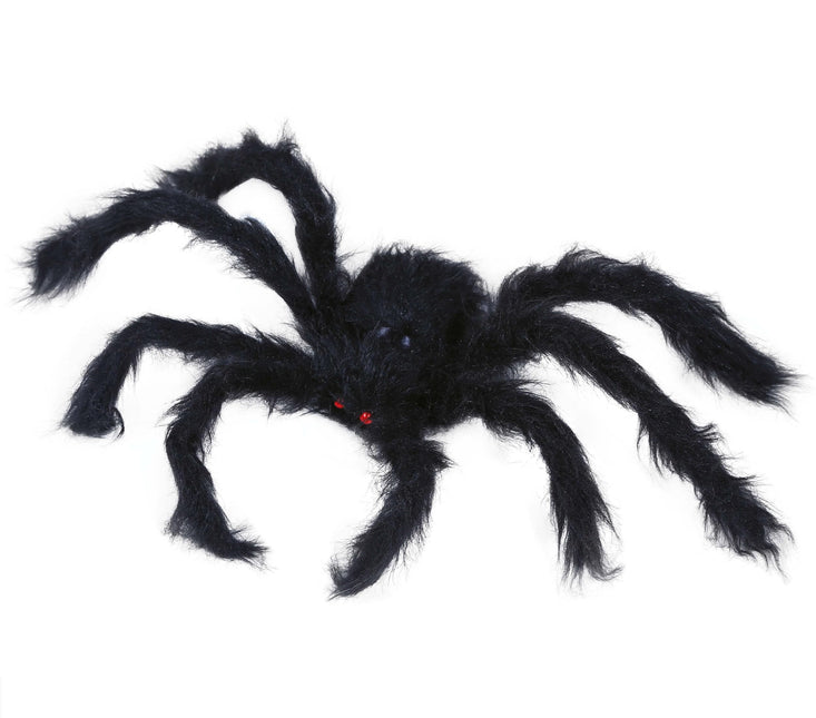 Ragno finto nero 50 cm
