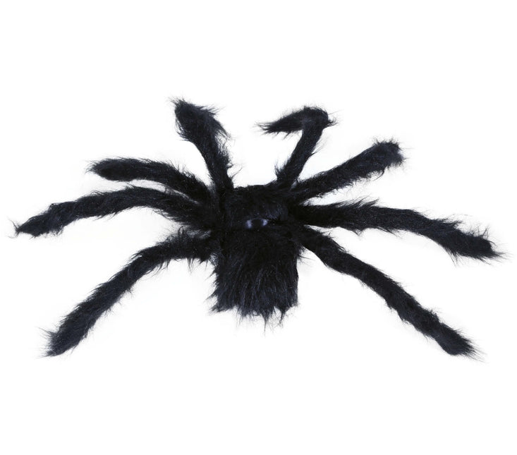 Ragno finto nero 50 cm