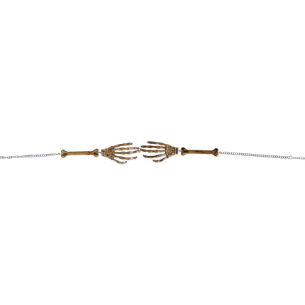 Collana di Halloween Braccia di scheletro