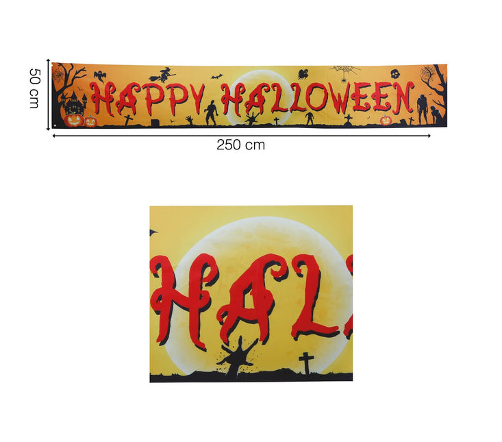 Decorazione appesa di Halloween Happy Halloween 2,9m