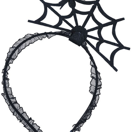 Cerchietto Halloween Ragnatela