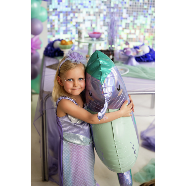 <tc>Folat</tc> Abito a sirena con diadema bambina