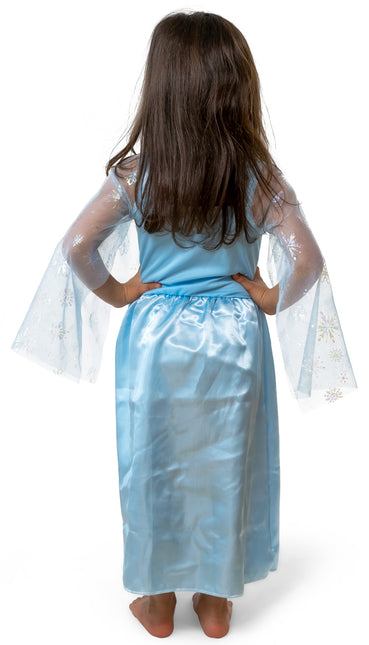 Costume da principessa fiocco di neve bambina