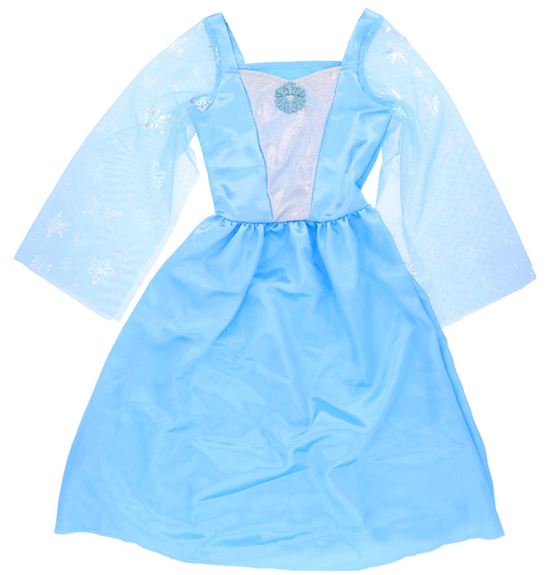 Costume da principessa fiocco di neve bambina