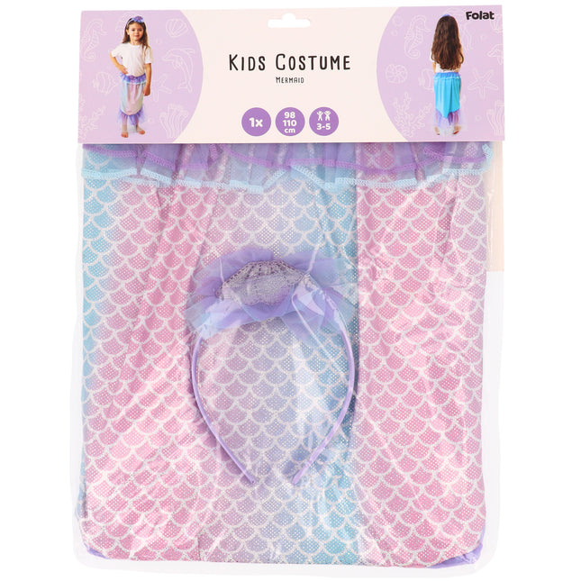 <tc>Folat</tc> Costume da sirena bambina