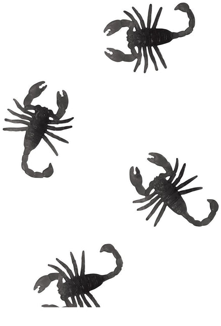 Decorazioni da tavolo nere per Halloween: rotoli da 6 cm 7 pezzi