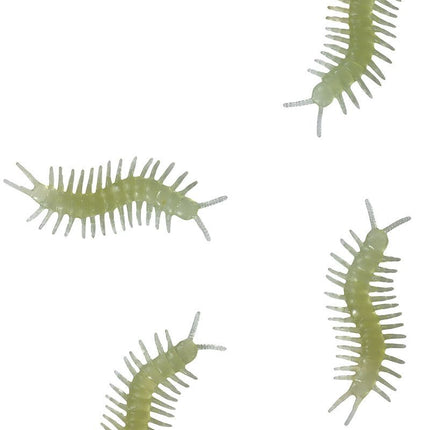 Decorazione da tavolo Millepiedi che brillano nel buio 6 cm 8 pezzi