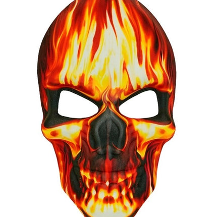 MASCHERA DEL TESCHIO ARDENTE - TESSUTO