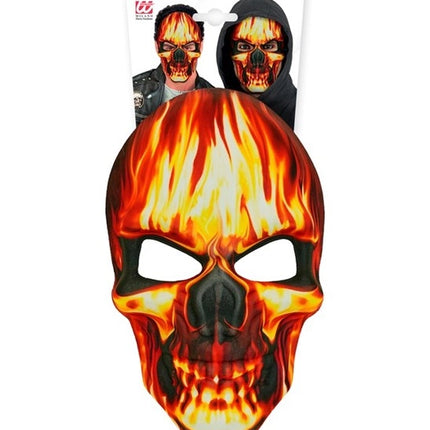 MASCHERA DEL TESCHIO ARDENTE - TESSUTO