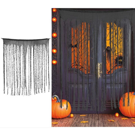 Tenda di Halloween nero/grigio 1,9 m