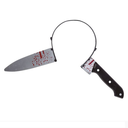 Fascia per capelli Coltello insanguinato