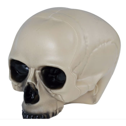 Mezzo teschio di Halloween da 20 cm