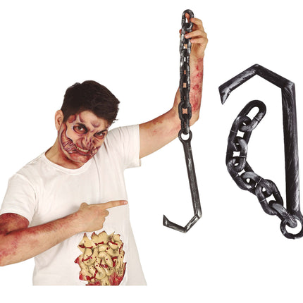 Gancio con catena di Halloween 70 cm