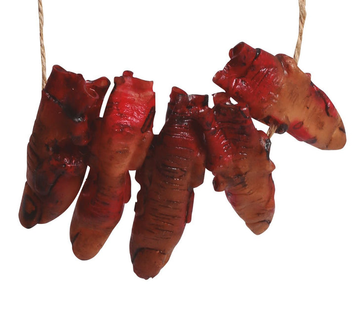 Collana di Halloween Dita insanguinate
