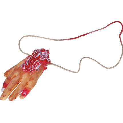 Collana di Halloween Mano insanguinata