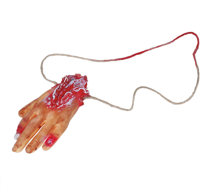 Collana di Halloween Mano insanguinata