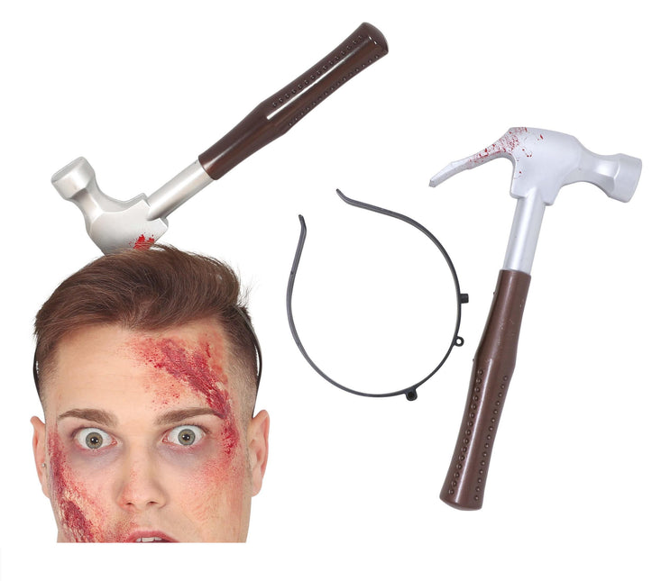 Martello con diadema di Halloween