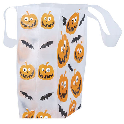 Sacchetti Halloween Zucca 14x30cm 6 pezzi