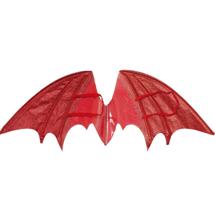 Ali glitterate di Halloween 91x37cm