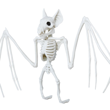 Scheletro pipistrello di Halloween 30x16cm