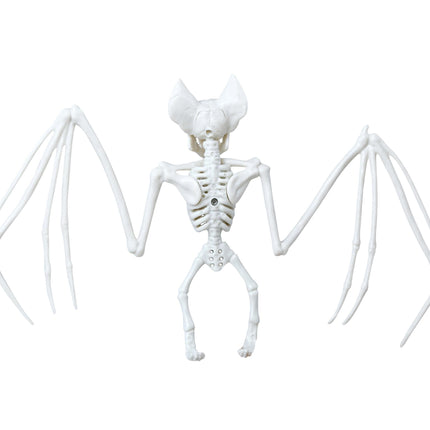 Scheletro pipistrello di Halloween 30x16cm