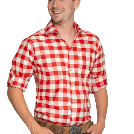 Camicetta Oktoberfest Rosso Bianco