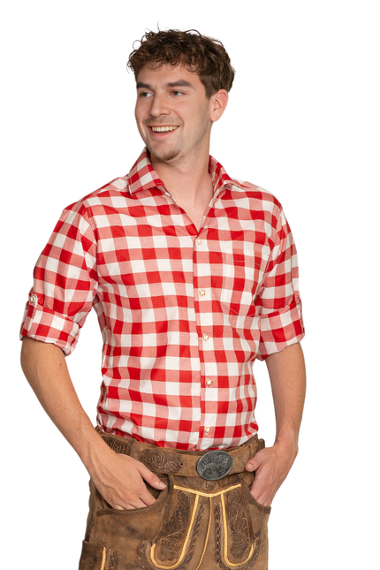 Camicetta Oktoberfest Rosso Bianco