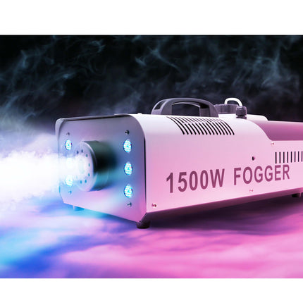 Macchina del fumo con luce e controllo 1500W