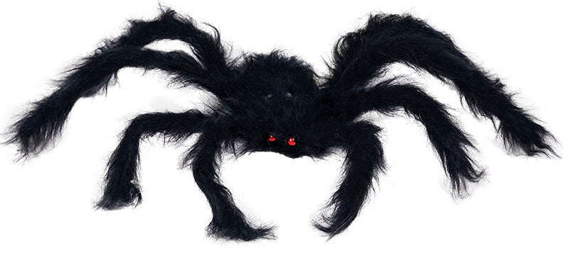 Ragno finto nero 1,25 m