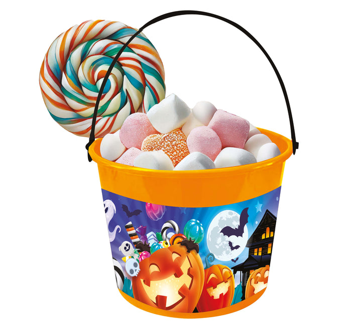 Secchiello di Halloween per caramelle