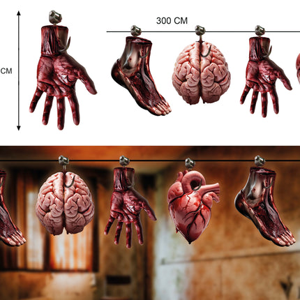 Organi della ghirlanda di Halloween 3m