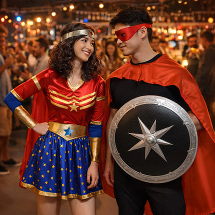 Costume da supereroina Star per adolescenti (14-16 anni)