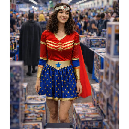 Costume da supereroina Star per adolescenti (14-16 anni)