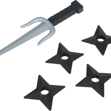 set ninja 5 pezzi nero