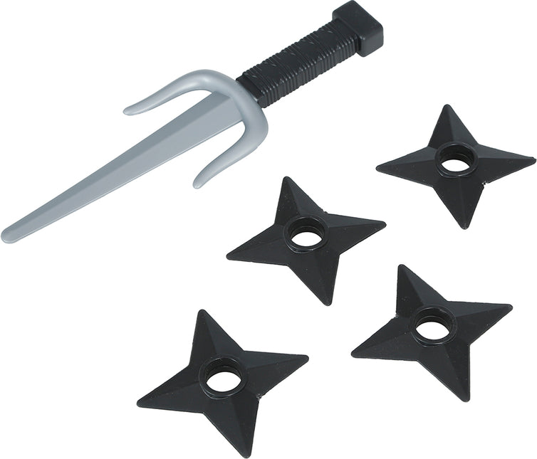 set ninja 5 pezzi nero