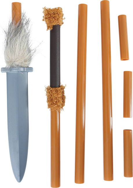 Lancia indigena smontabile da 120 cm