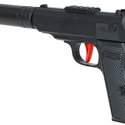 Pistola con silenziatore 29 cm