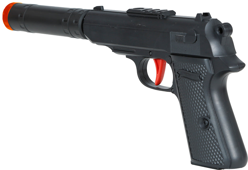 Pistola con silenziatore 29 cm