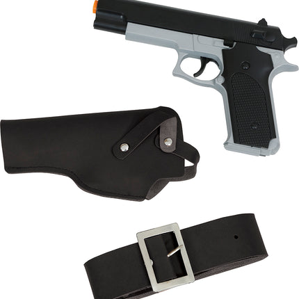 Pistola con fondina 22cm