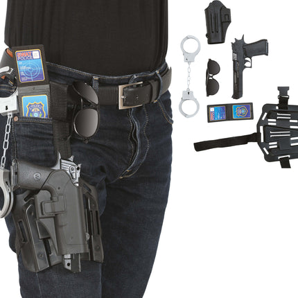 Set di costumi da poliziotto 6 pezzi