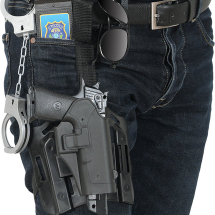 Set di costumi da poliziotto 6 pezzi