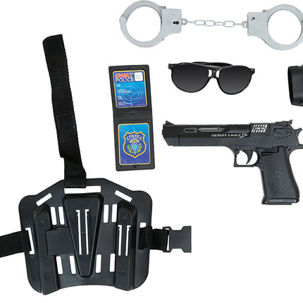 Set di costumi da poliziotto 6 pezzi
