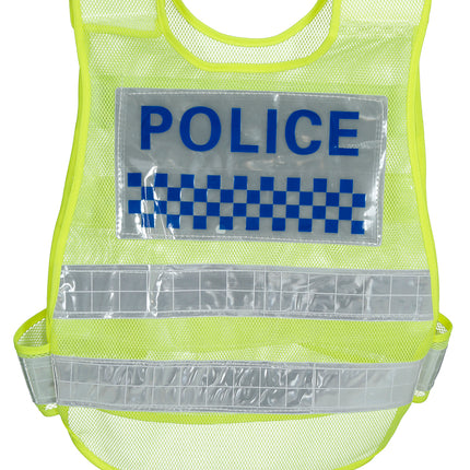 Gilet giallo della polizia stradale, adulto