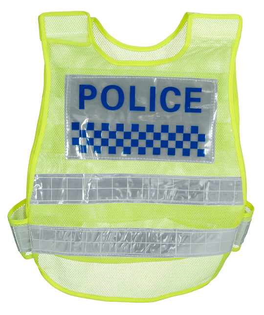 Gilet giallo della polizia stradale, adulto