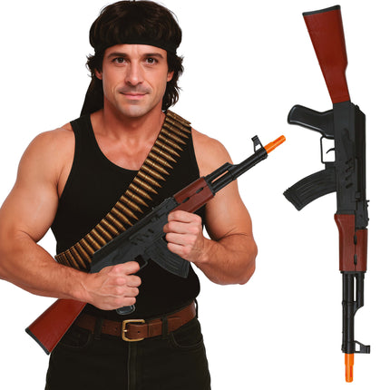 Pistola finta 67 cm fucile russo