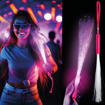 Fibre di vetro a led colorate 25 cm