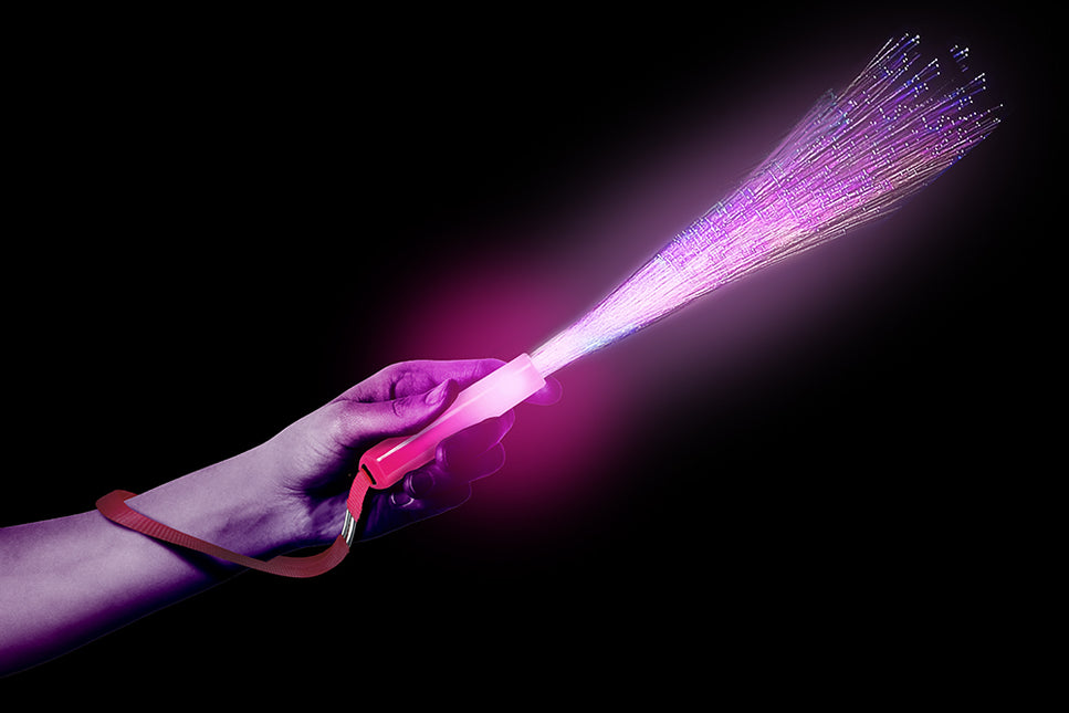 Fibre di vetro a led colorate 25 cm