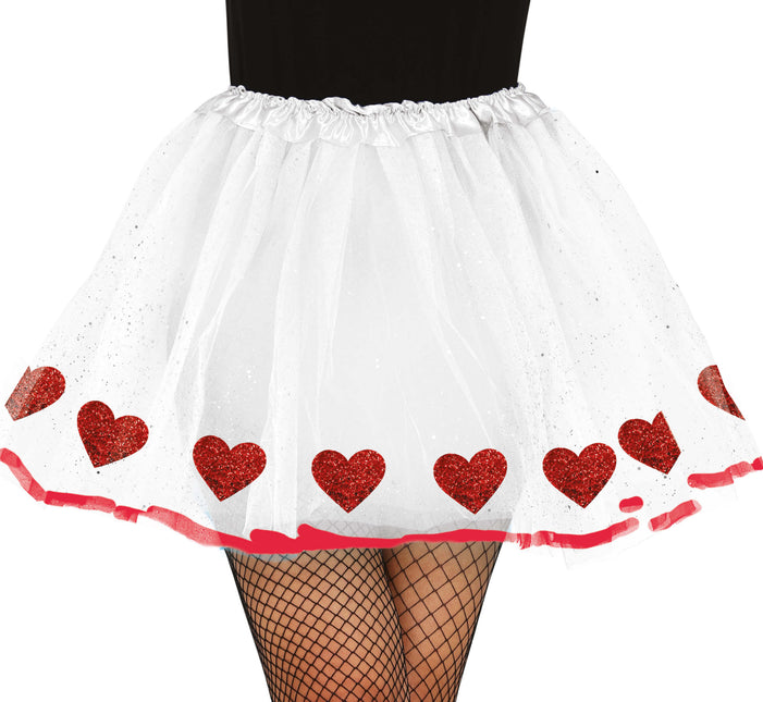 Tutù Cuore Bianco Rosso