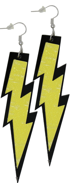 Set di accessori Neon 80S Giallo 5 pezzi