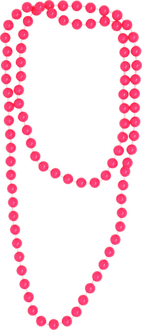 Set di accessori Neon 80S Rosa brillante 5 pezzi